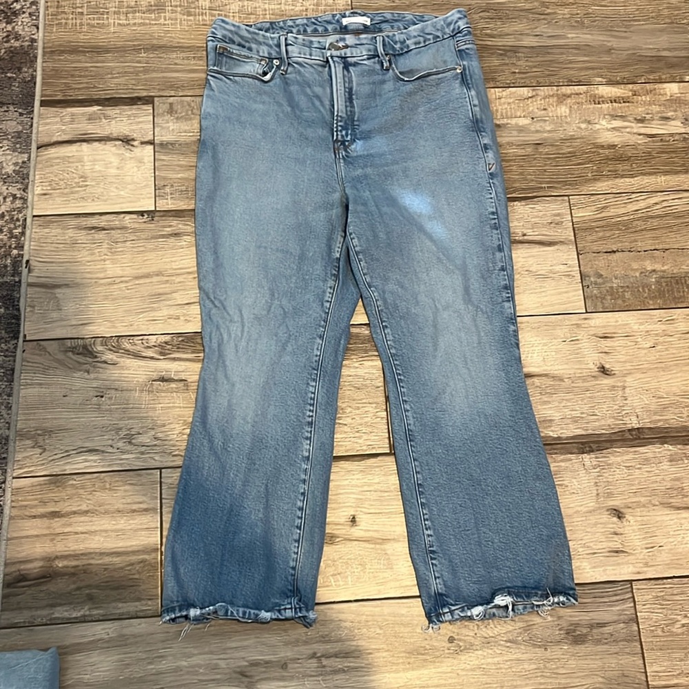 Good American Good Legs Crop Mini Boot